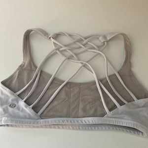White Lululemon Sports Bra